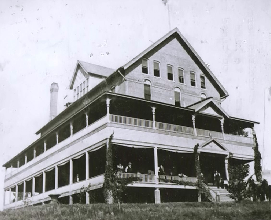 This building was remodeled and became part of the Soldiers and Sailors Home - about 1900